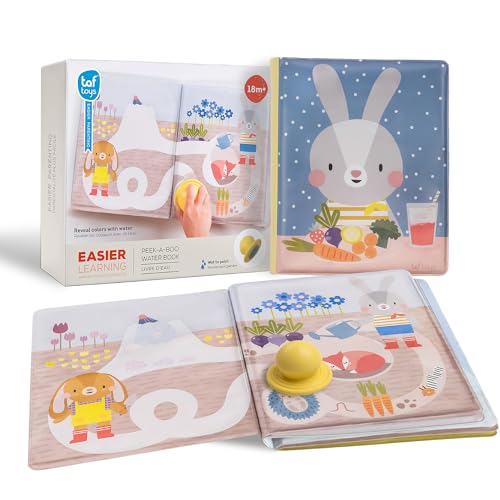 Taf Toys 13465 - Magisches Wasserbuch für Kinder – Mit Wasserstempel, Wird lebendig beim Befeuchten – Ab 18 Monaten, fördert Kreativität und Sinne, interaktives Spielzeug Taf Toys 13465 - Magisches Wasserbuch für Kinder – Mit Wasserstempel, Wird lebendig beim Befeuchten – Ab 18 Monaten, fördert Kreativität und Sinne, interaktives Spielzeug von Taf Toys
