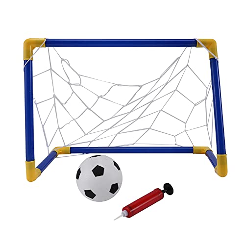 TagIo Faltbares Mini-FußBall-FußBall-Torpfosten-Netz-Set mit Pump Kids Sport Indoor-Outdoor-Spiele Spielzeug Kindergeburtstagsgeschenk Plastik TagIo Faltbares Mini-FußBall-FußBall-Torpfosten-Netz-Set mit Pump Kids Sport Indoor-Outdoor-Spiele Spielzeug Kindergeburtstagsgeschenk Plastik von TagIo