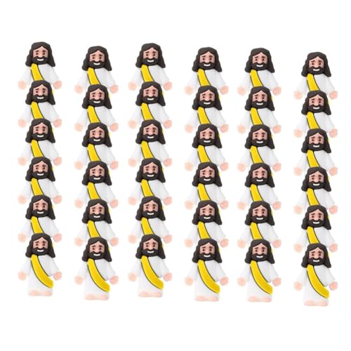 TagIo Jesus-Spielzeug Mini-Jesus-Figur im Originellen Design zum Verstecken, Religiöse Partygeschenke, Sonntagsschule, Basteln, Langlebig, Einfach zu Bedienen, Gelb TagIo Jesus-Spielzeug Mini-Jesus-Figur im Originellen Design zum Verstecken, Religiöse Partygeschenke, Sonntagsschule, Basteln, Langlebig, Einfach zu Bedienen, Gelb von TagIo