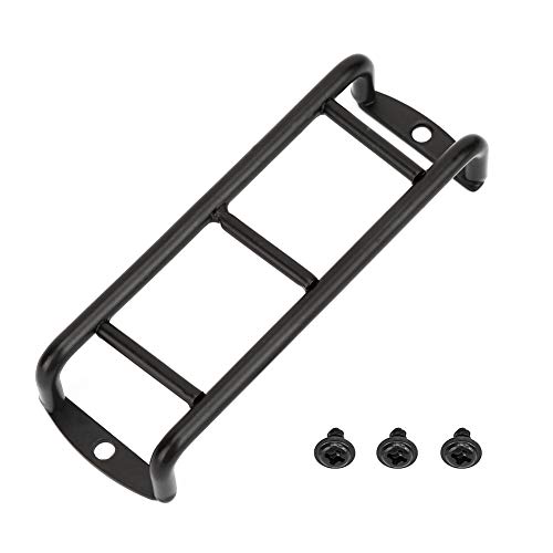 Modellauto-Leiter, 1/10 Metall Mini Leiter RC Auto Edelstahl Treppen Leiter Teile RC Treppen RC Crawler Car Upgrade Parts Zubehör für Fords Bronco TRX4 90046 90047 KM2 RC Zubehör von Taidda