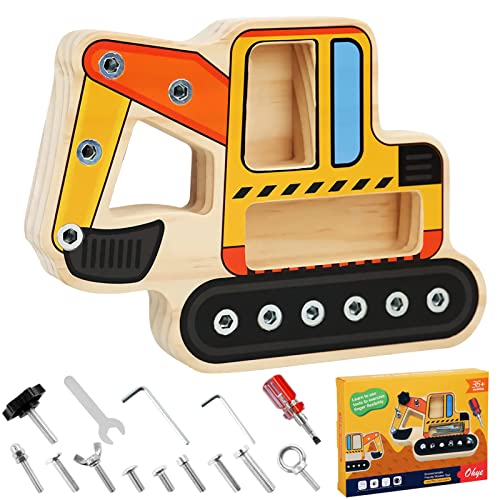 TaimeiMao Montessori Holz Schraubbrett,Montessori Spielzeug ab 2 3 4 5 6 Jahre,Kindergarten Lehrhilfen Pädagogisches Spielzeug,Motorikspielzeug Geschenke für Mädchen Junge TaimeiMao Montessori Holz Schraubbrett,Montessori Spielzeug ab 2 3 4 5 6 Jahre,Kindergarten Lehrhilfen Pädagogisches Spielzeug,Motorikspielzeug Geschenke für Mädchen Junge von TaimeiMao