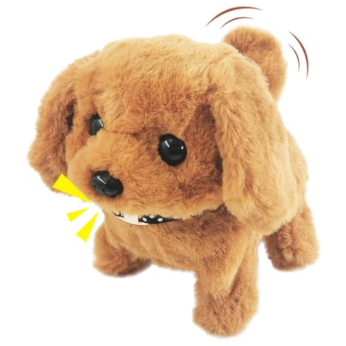Spielzeug Hund Elektronisch, My Realistic Robot Puppy, Kinder Hund, Mein realistischer Roboterwelpe, Like a Real Puppy, Toy Dogs That Walk and Bark, Realistischer Roboter Welpe, für Kindergeschenk von TaimeiMao
