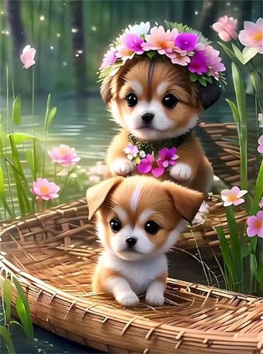 1500 Teile Puzzles für Erwachsene, Impossible Jigsaw Puzzles, Clevere Rätsel, Spaß Herausforderndes Puzzle mit Bambus Boot Hund-Motiv 1500 Teile Puzzles für Erwachsene, Impossible Jigsaw Puzzles, Clevere Rätsel, Spaß Herausforderndes Puzzle mit Bambus Boot Hund-Motiv von Tainrun