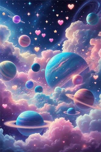 1500 Teile Puzzles für Erwachsene, Impossible Jigsaw Puzzles, Clevere Rätsel, Spaß Herausforderndes Puzzle mit Buntes Universum-Motiv 1500 Teile Puzzles für Erwachsene, Impossible Jigsaw Puzzles, Clevere Rätsel, Spaß Herausforderndes Puzzle mit Buntes Universum-Motiv von Tainrun