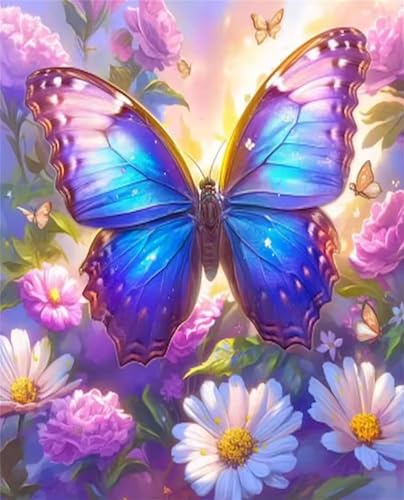 1500 Teile Puzzles für Erwachsene, Impossible Jigsaw Puzzles, Clevere Rätsel, Spaß Herausforderndes Puzzle mit Daisy Butterfly-Motiv von Tainrun