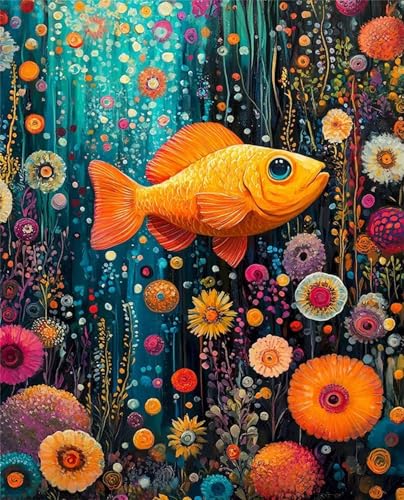 1500 Teile Puzzles für Erwachsene, Impossible Jigsaw Puzzles, Clevere Rätsel, Spaß Herausforderndes Puzzle mit Graffiti Koi Blüten-Motiv 1500 Teile Puzzles für Erwachsene, Impossible Jigsaw Puzzles, Clevere Rätsel, Spaß Herausforderndes Puzzle mit Graffiti Koi Blüten-Motiv von Tainrun