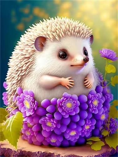 1500 Teile Puzzles für Erwachsene, Impossible Jigsaw Puzzles, Clevere Rätsel, Spaß Herausforderndes Puzzle mit Karikatur Igel-Motiv von Tainrun