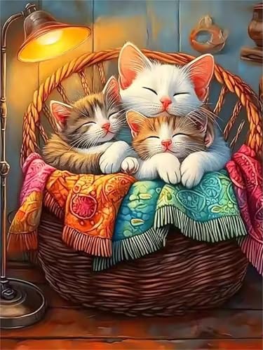1500 Teile Puzzles für Erwachsene, Impossible Jigsaw Puzzles, Clevere Rätsel, Spaß Herausforderndes Puzzle mit Korb Schlaf Katze-Motiv 1500 Teile Puzzles für Erwachsene, Impossible Jigsaw Puzzles, Clevere Rätsel, Spaß Herausforderndes Puzzle mit Korb Schlaf Katze-Motiv von Tainrun