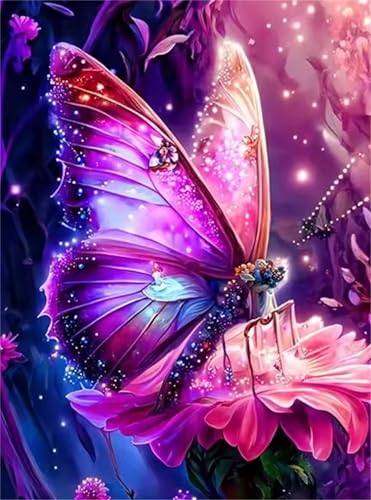 1500 Teile Puzzles für Erwachsene, Impossible Jigsaw Puzzles, Clevere Rätsel, Spaß Herausforderndes Puzzle mit Lila Schmetterling-Motiv 1500 Teile Puzzles für Erwachsene, Impossible Jigsaw Puzzles, Clevere Rätsel, Spaß Herausforderndes Puzzle mit Lila Schmetterling-Motiv von Tainrun