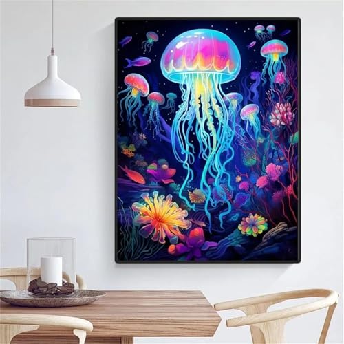 1500 Teile Puzzles für Erwachsene, Impossible Jigsaw Puzzles, Clevere Rätsel, Spaß Herausforderndes Puzzle mit Meeresquallen-Motiv 1500 Teile Puzzles für Erwachsene, Impossible Jigsaw Puzzles, Clevere Rätsel, Spaß Herausforderndes Puzzle mit Meeresquallen-Motiv von Tainrun
