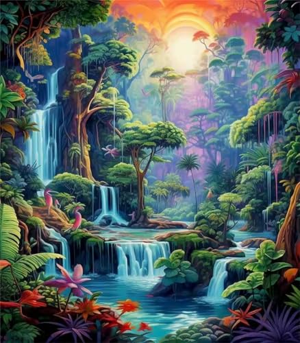 1500 Teile Puzzles für Erwachsene, Impossible Jigsaw Puzzles, Clevere Rätsel, Spaß Herausforderndes Puzzle mit Sonne Tropischer Dschungel-Motiv 1500 Teile Puzzles für Erwachsene, Impossible Jigsaw Puzzles, Clevere Rätsel, Spaß Herausforderndes Puzzle mit Sonne Tropischer Dschungel-Motiv von Tainrun
