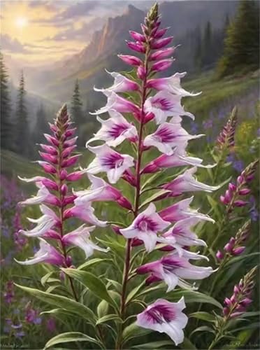 1500 Teile Puzzles für Erwachsene, Impossible Jigsaw Puzzles, Clevere Rätsel, Spaß Herausforderndes Puzzle mit Sun Mountain Pflanzen-Motiv von Tainrun