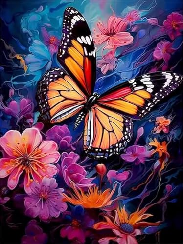 200 Teile Puzzles für Erwachsene, Impossible Jigsaw Puzzles, Clevere Rätsel, Spaß Herausforderndes Puzzle mit Blume Schmetterling-Motiv von Tainrun