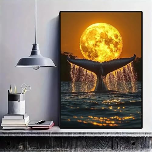 200 Teile Puzzles für Erwachsene, Impossible Jigsaw Puzzles, Clevere Rätsel, Spaß Herausforderndes Puzzle mit Gelbes Mondmeer-Motiv 200 Teile Puzzles für Erwachsene, Impossible Jigsaw Puzzles, Clevere Rätsel, Spaß Herausforderndes Puzzle mit Gelbes Mondmeer-Motiv von Tainrun