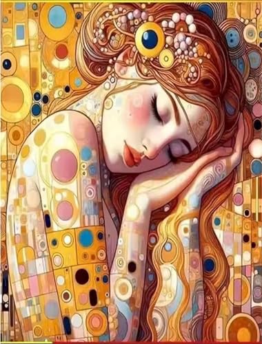 200 Teile Puzzles für Erwachsene, Impossible Jigsaw Puzzles, Clevere Rätsel, Spaß Herausforderndes Puzzle mit Goldene Elegante Frau-Motiv von Tainrun