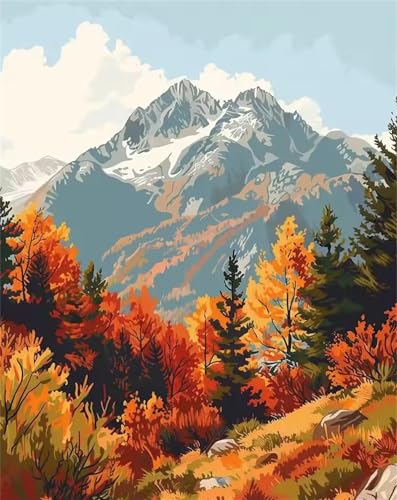 200 Teile Puzzles für Erwachsene, Impossible Jigsaw Puzzles, Clevere Rätsel, Spaß Herausforderndes Puzzle mit Herbstliche Baumlandschaft-Motiv von Tainrun