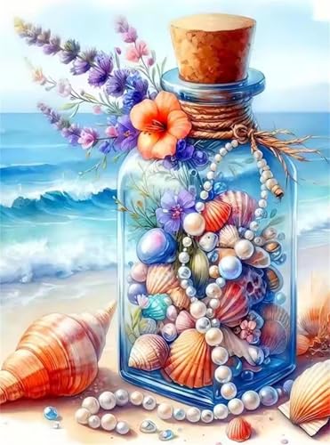 200 Teile Puzzles für Erwachsene, Impossible Jigsaw Puzzles, Clevere Rätsel, Spaß Herausforderndes Puzzle mit Muschelmeer-Motiv von Tainrun