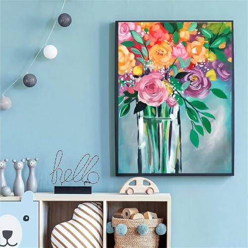 200 Teile Puzzles für Erwachsene, Impossible Jigsaw Puzzles, Clevere Rätsel, Spaß Herausforderndes Puzzle mit Vintage Helle Blumen-Motiv 200 Teile Puzzles für Erwachsene, Impossible Jigsaw Puzzles, Clevere Rätsel, Spaß Herausforderndes Puzzle mit Vintage Helle Blumen-Motiv von Tainrun