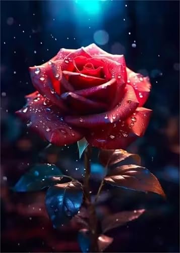 200 Teile Puzzles für Erwachsene, Impossible Jigsaw Puzzles, Clevere Rätsel, Spaß Herausforderndes Puzzle mit Wassertropfen Rose-Motiv 200 Teile Puzzles für Erwachsene, Impossible Jigsaw Puzzles, Clevere Rätsel, Spaß Herausforderndes Puzzle mit Wassertropfen Rose-Motiv von Tainrun