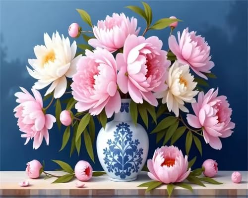 60 Teile Puzzles für Erwachsene, Impossible Jigsaw Puzzles, Clevere Rätsel, Spaß Herausforderndes Puzzle mit Blühende Pfingstrosenknospen-Motiv 60 Teile Puzzles für Erwachsene, Impossible Jigsaw Puzzles, Clevere Rätsel, Spaß Herausforderndes Puzzle mit Blühende Pfingstrosenknospen-Motiv von Tainrun