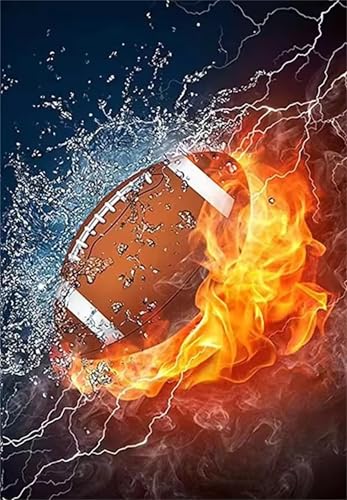 60 Teile Puzzles für Erwachsene, Impossible Jigsaw Puzzles, Clevere Rätsel, Spaß Herausforderndes Puzzle mit Brauner Fußball-Motiv von Tainrun