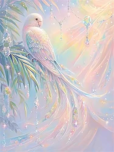 60 Teile Puzzles für Erwachsene, Impossible Jigsaw Puzzles, Clevere Rätsel, Spaß Herausforderndes Puzzle mit Fantasie-Papagei-Motiv von Tainrun