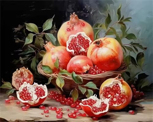 60 Teile Puzzles für Erwachsene, Impossible Jigsaw Puzzles, Clevere Rätsel, Spaß Herausforderndes Puzzle mit Frucht Granatapfel-Motiv 60 Teile Puzzles für Erwachsene, Impossible Jigsaw Puzzles, Clevere Rätsel, Spaß Herausforderndes Puzzle mit Frucht Granatapfel-Motiv von Tainrun
