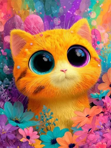60 Teile Puzzles für Erwachsene, Impossible Jigsaw Puzzles, Clevere Rätsel, Spaß Herausforderndes Puzzle mit Niedliche Katze Regenbogen-Motiv 60 Teile Puzzles für Erwachsene, Impossible Jigsaw Puzzles, Clevere Rätsel, Spaß Herausforderndes Puzzle mit Niedliche Katze Regenbogen-Motiv von Tainrun