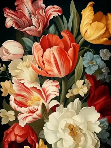 700 Teile Puzzles für Erwachsene, Impossible Jigsaw Puzzles, Clevere Rätsel, Spaß Herausforderndes Puzzle mit Klassische Blume-Motiv von Tainrun