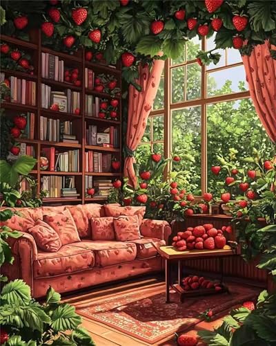 700 Teile Puzzles für Erwachsene, Impossible Jigsaw Puzzles, Clevere Rätsel, Spaß Herausforderndes Puzzle mit Obst-Sofa-Pflanze-Motiv von Tainrun