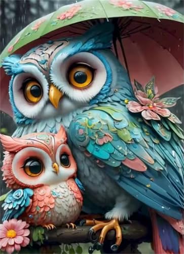 700 Teile Puzzles für Erwachsene, Impossible Jigsaw Puzzles, Clevere Rätsel, Spaß Herausforderndes Puzzle mit Owl Umbrella-Motiv 700 Teile Puzzles für Erwachsene, Impossible Jigsaw Puzzles, Clevere Rätsel, Spaß Herausforderndes Puzzle mit Owl Umbrella-Motiv von Tainrun