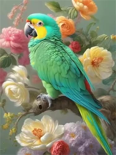 700 Teile Puzzles für Erwachsene, Impossible Jigsaw Puzzles, Clevere Rätsel, Spaß Herausforderndes Puzzle mit Retro Blume Papagei-Motiv 700 Teile Puzzles für Erwachsene, Impossible Jigsaw Puzzles, Clevere Rätsel, Spaß Herausforderndes Puzzle mit Retro Blume Papagei-Motiv von Tainrun