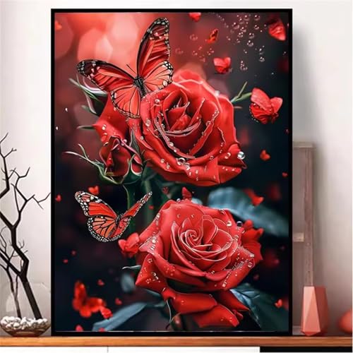 700 Teile Puzzles für Erwachsene, Impossible Jigsaw Puzzles, Clevere Rätsel, Spaß Herausforderndes Puzzle mit Rote Rose-Motiv 700 Teile Puzzles für Erwachsene, Impossible Jigsaw Puzzles, Clevere Rätsel, Spaß Herausforderndes Puzzle mit Rote Rose-Motiv von Tainrun