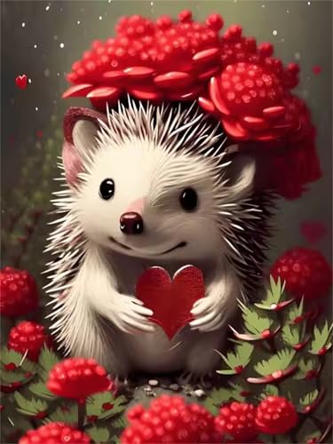 700 Teile Puzzles für Erwachsene, Impossible Jigsaw Puzzles, Clevere Rätsel, Spaß Herausforderndes Puzzle mit Roter Igel-Motiv 700 Teile Puzzles für Erwachsene, Impossible Jigsaw Puzzles, Clevere Rätsel, Spaß Herausforderndes Puzzle mit Roter Igel-Motiv von Tainrun