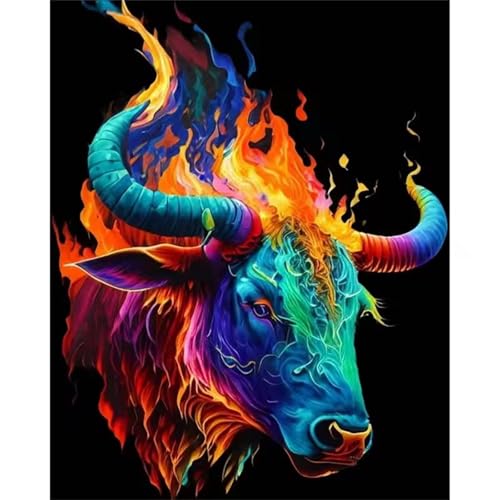 Buntes Rind Jigsaw Puzzles for Adults 1200 Jigsaw Puzzles Adults,1200 Pieces Puzzle Educational Challenge Toy Games Beautiful Home Decoration Puzzle von Tainrun
