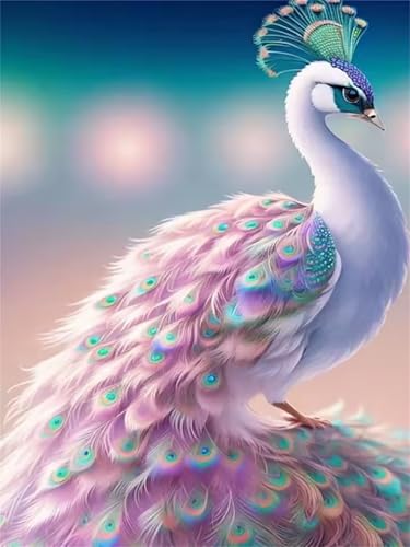 Eleganter Pfau Jigsaw Puzzles for Adults 120 Jigsaw Puzzles Adults,120 Pieces Puzzle Educational Challenge Toy Games Beautiful Home Decoration Puzzle von Tainrun