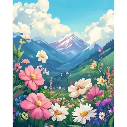 Natur Wildblume Jigsaw Puzzles for Adults 1200 Jigsaw Puzzles Adults,1200 Pieces Puzzle Educational Challenge Toy Games Beautiful Home Decoration Puzzle von Tainrun