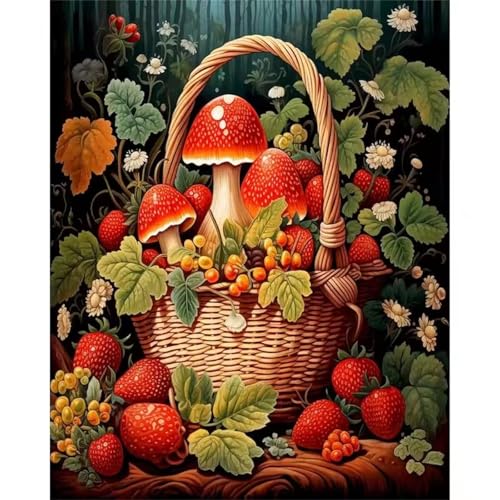 Pflanzenpilz Jigsaw Puzzles for Adults 120 Jigsaw Puzzles Adults,120 Pieces Puzzle Educational Challenge Toy Games Beautiful Home Decoration Puzzle von Tainrun