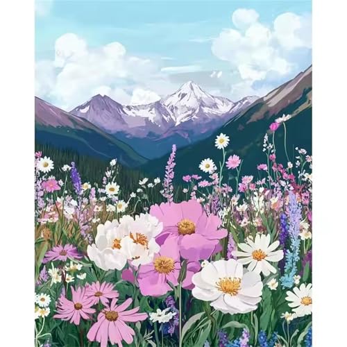 Puzzle 1000 Teile,Puzzles für Erwachsene Gras Wildblumen,EIN Herausforderndes Rätsel,puzzlespiele für Die Ganze Familie,Geschenke für Erwachsene und Kinder von Tainrun