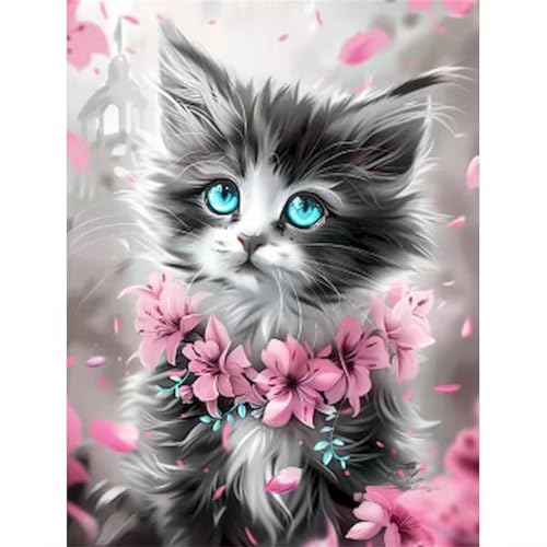 Puzzle 1000 Teile,Puzzles für Erwachsene Rosa Katze Schwarz,EIN Herausforderndes Rätsel,puzzlespiele für Die Ganze Familie,Geschenke für Erwachsene und Kinder Puzzle 1000 Teile,Puzzles für Erwachsene Rosa Katze Schwarz,EIN Herausforderndes Rätsel,puzzlespiele für Die Ganze Familie,Geschenke für Erwachsene und Kinder von Tainrun