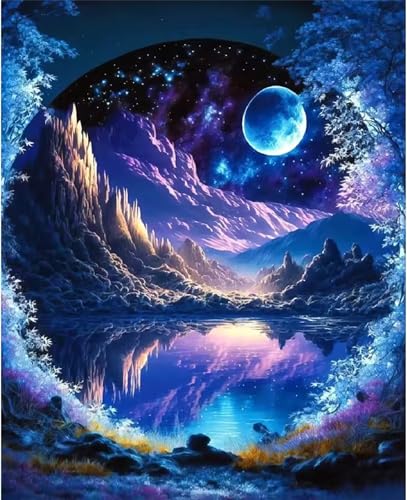 Puzzle 1000 Teile Erwachsene,Puzzle für Erwachsene und Kinder 1000 Teile,Gehirn-Herausforderung,Puzzles Pädagogisches Spiel,Puzzles mit Aurora-Gebirge-Motiv von Tainrun