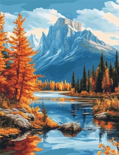 Puzzle 1000 Teile Erwachsene,Puzzle für Erwachsene und Kinder 1000 Teile,Gehirn-Herausforderung,Puzzles Pädagogisches Spiel,Puzzles mit Der Herbstbach-Motiv von Tainrun