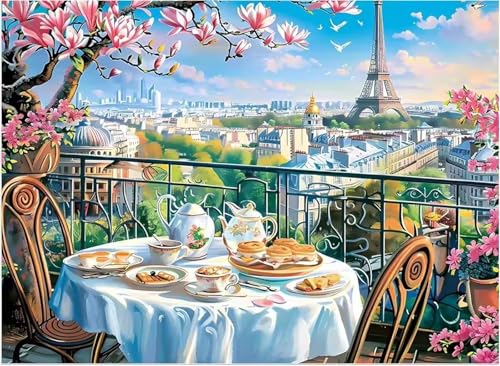 Puzzle 1000 Teile Erwachsene,Puzzle für Erwachsene und Kinder 1000 Teile,Gehirn-Herausforderung,Puzzles Pädagogisches Spiel,Puzzles mit Frühlingsferien-Motiv von Tainrun