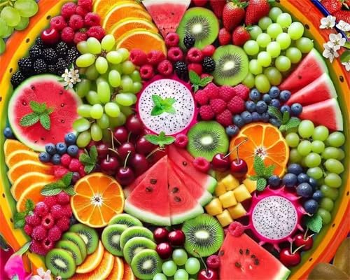 Puzzle 1000 Teile Erwachsene,Puzzle für Erwachsene und Kinder 1000 Teile,Gehirn-Herausforderung,Puzzles Pädagogisches Spiel,Puzzles mit Obstschale-Motiv von Tainrun