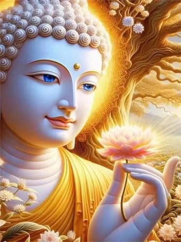 Puzzle 1000 Teile Erwachsene,Puzzle für Erwachsene und Kinder 1000 Teile,Gehirn-Herausforderung,Puzzles Pädagogisches Spiel,Puzzles mit Religion Buddha-Motiv von Tainrun