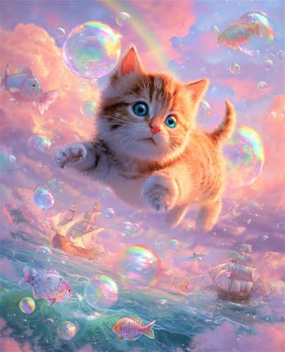 Puzzle 1000 Teile Erwachsene Bunte Bubble Katze, DIY Klassische Jigsaw Puzzles Legespiel, Geschicklichkeitsspiel für Die Ganze Familie, Puzzles Farbenfrohes für Home Dekoration Puzzle 1000 Teile Erwachsene Bunte Bubble Katze, DIY Klassische Jigsaw Puzzles Legespiel, Geschicklichkeitsspiel für Die Ganze Familie, Puzzles Farbenfrohes für Home Dekoration von Tainrun