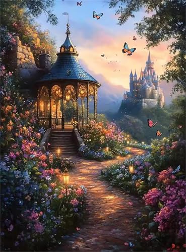 Puzzle 1000 Teile Erwachsene Gartenpavillon, DIY Klassische Jigsaw Puzzles Legespiel, Geschicklichkeitsspiel für Die Ganze Familie, Puzzles Farbenfrohes für Home Dekoration Puzzle 1000 Teile Erwachsene Gartenpavillon, DIY Klassische Jigsaw Puzzles Legespiel, Geschicklichkeitsspiel für Die Ganze Familie, Puzzles Farbenfrohes für Home Dekoration von Tainrun