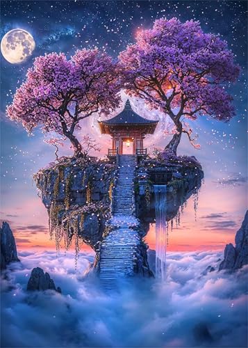 Puzzle 1000 Teile für Erwachsene, Bauminsel Mond 75x50cm Puzzle Erwachsene 1000 Teile Lernspiel Herausforderung Spielzeug, Geschicklichkeitsspiel für die ganze Familie Puzzle 1000 Teile für Erwachsene, Bauminsel Mond 75x50cm Puzzle Erwachsene 1000 Teile Lernspiel Herausforderung Spielzeug, Geschicklichkeitsspiel für die ganze Familie von Tainrun