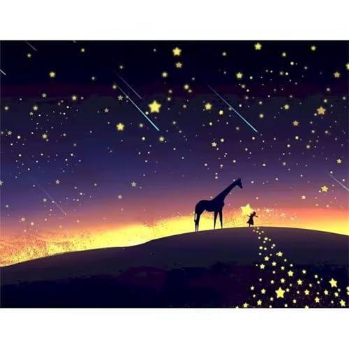 Puzzle 120 Teile,Puzzles für Erwachsene Dunkle Giraffe,EIN Herausforderndes Rätsel,puzzlespiele für Die Ganze Familie,Geschenke für Erwachsene und Kinder von Tainrun