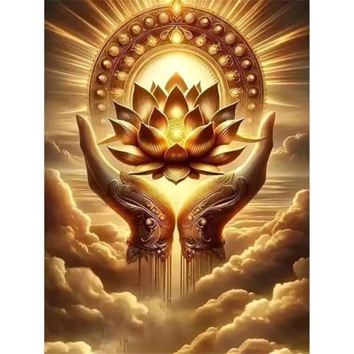Puzzle 120 Teile,Puzzles für Erwachsene Goldener Lotus,EIN Herausforderndes Rätsel,puzzlespiele für Die Ganze Familie,Geschenke für Erwachsene und Kinder von Tainrun